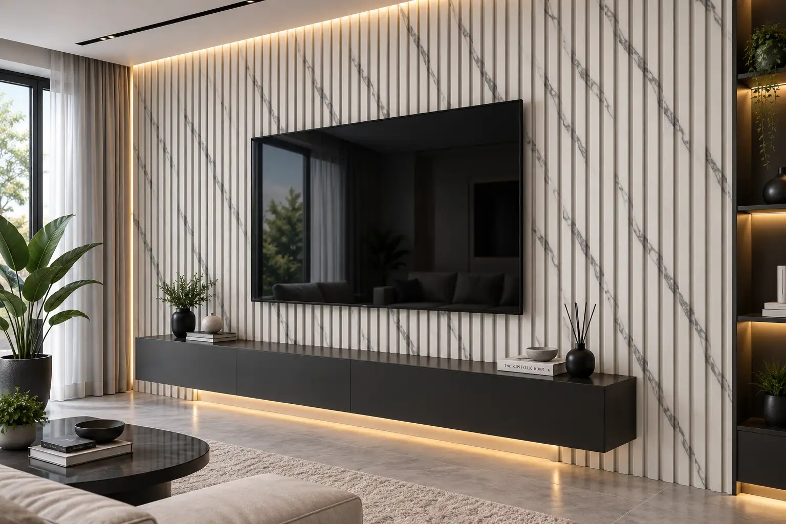 P08 WPC wall panel finish
